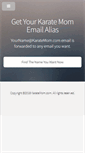 Mobile Screenshot of karatemom.com